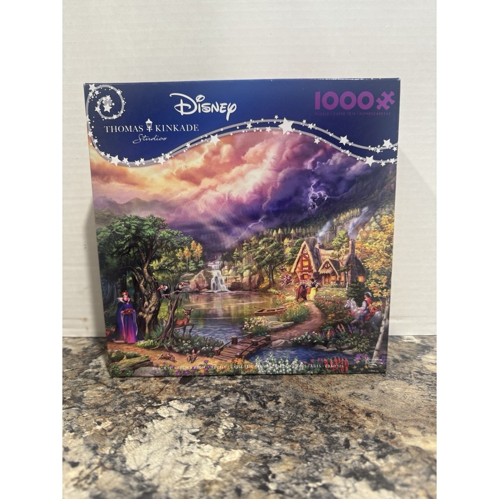 Thomas Kinkade Disney Snow White The Evil Queen 1000 piece‎ Puzzle